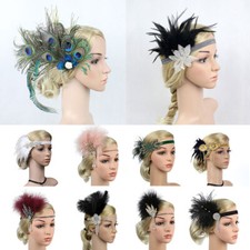 1920s Headband Vintage Bridal Women Girls Flapper Party Headpiece Hair Accessory