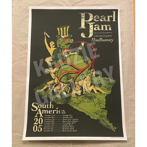 Pearl jam 2005 south - pearl, america