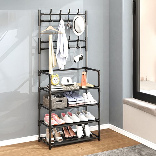 Tiers coat hat stand metal - &hat,