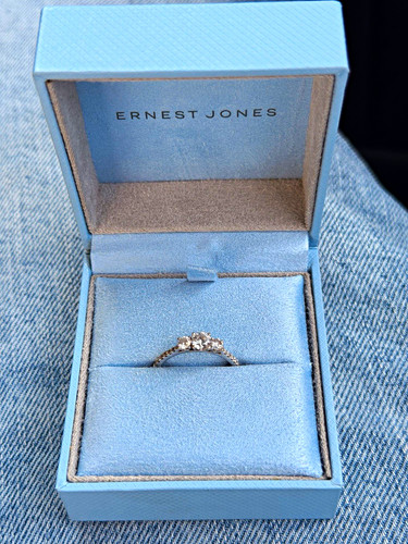 Ernest jones 18ct white - 18ct, gold