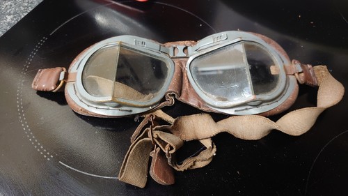 Ww2 raf viii flying goggles - ww2,