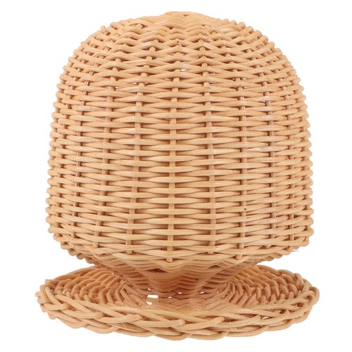 Rattan hat display stand - display,