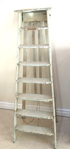 Vintage rustic french ladders - vintage,