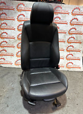 BMW 3 SERIES 320D E90 O/S FRONT DRIVER RIGHT LEATHER SEAT IN BLK GENUINE 2010