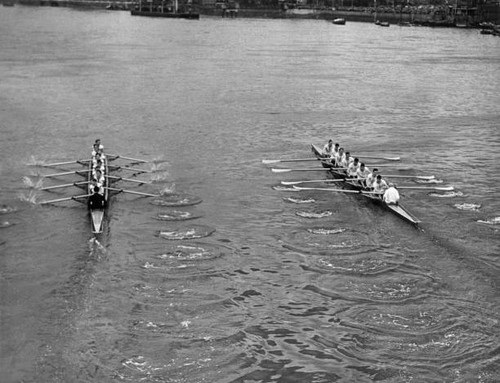 The boat race oxford - the,