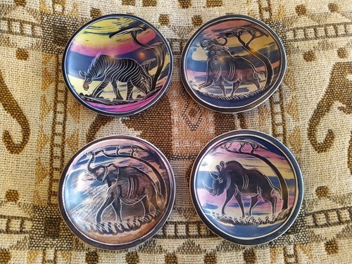 Set fair trade soapstone - set, 4