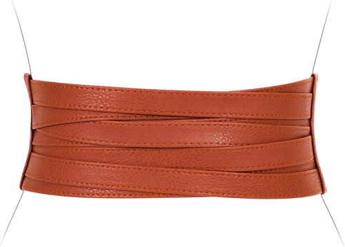 Gold wide waist belt for - gold,