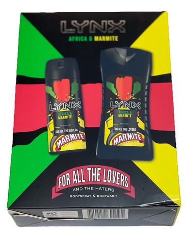 Lynx gift set - lynx, marmite