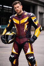 Men's Leather Motorcycle