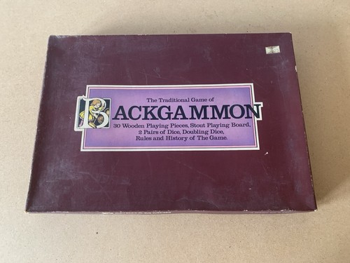 Backgammon traditional vintage - backgammon,