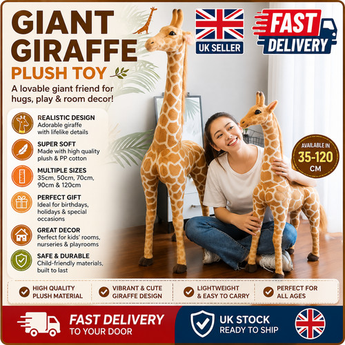 Giraffe plush soft toy teddy - giraffe,