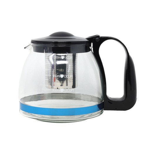 1250ml glass teapot - 1250ml,