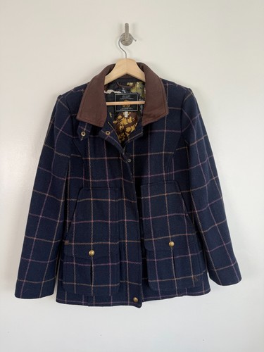 Joules tweed field coat jacket - joules,