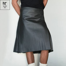 Real Soft Cow Leather Kilt