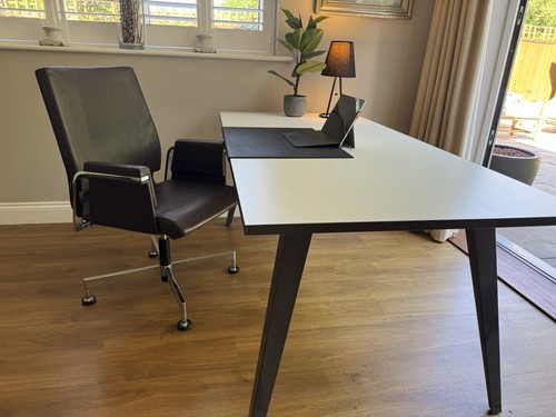 Interstuhl brown leather - interstuhl,