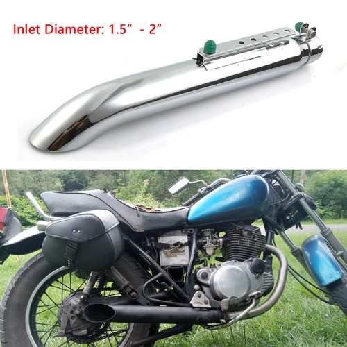 1pc slip exhaust muffler - slip-on,