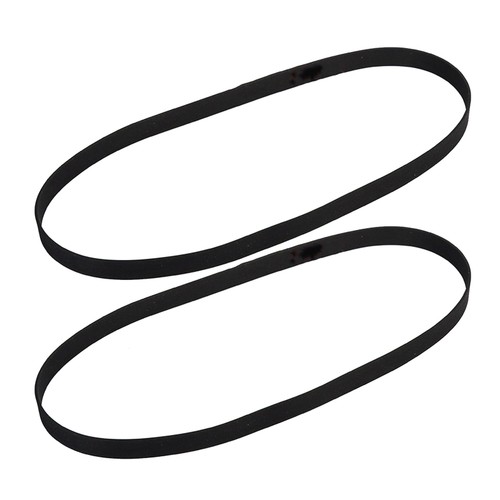Turntable belt rubber flat - turntable,