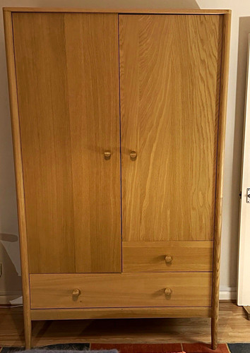 Habitat franklin wardrobe oak - habitat,