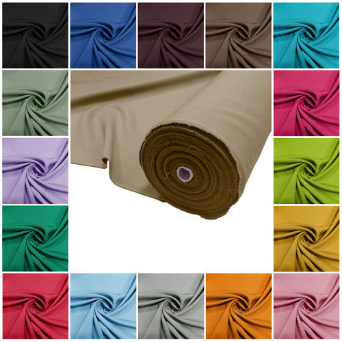 Plain stretch polyester - stretch,