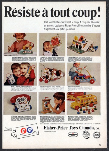 1966 fisher price - 1966, vintage