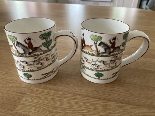 Pair crown staffordshire - pair,