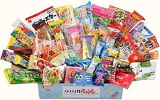 40 Japanese Sweets & Snack Set