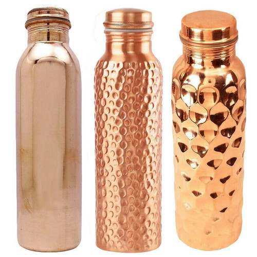 Copper water bottle for health - copper,