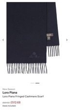 Loro Piana Fringed Cashmere