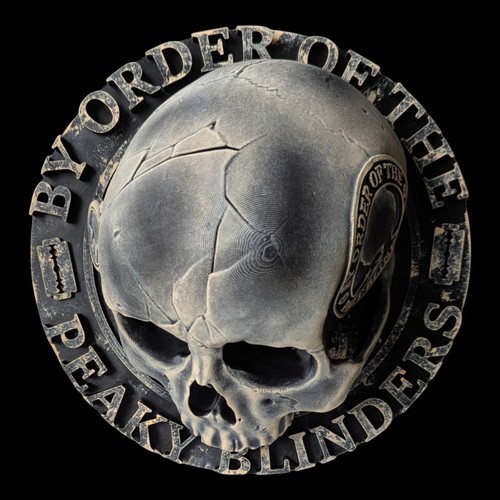 Peaky blinders skull - skull, wall