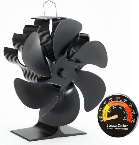 Jossacolar log burner fan - log,