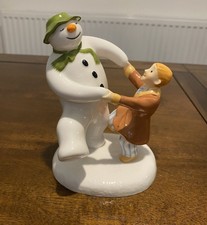 Coalport The Snowman Dancing