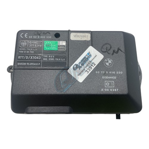 Bmw series e36 - alarm, ecu
