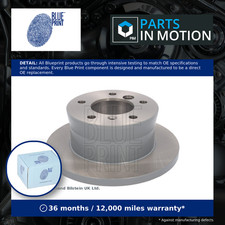 2x Brake Discs Pair Solid fits MERCEDES SPRINTER 903, 909 2.1D Rear 2000 on Set
