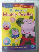 70177 DVD - Peppa Pig 10 Years Of Muddy Puddles [NEW / SEALED]  2014  E010799D