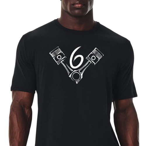 Engine graphic shirt - v6,