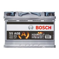 096AGM Bosch 0092S5A080 S5A08 S5 AGM Start Stop Car Battery 12V 70Ah 760CCA
