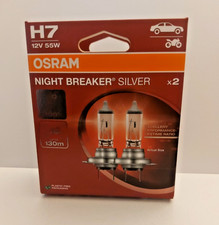 OSRAM Night Breaker Silver H7 Car H/L Bulbs 64210NBS ( 2 bulbs )