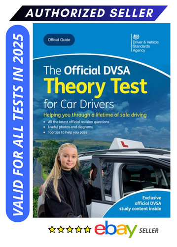 Theory test car - test, book