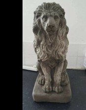 Latex and fiberglass 59cm Lion