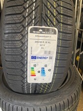 2 (a pair) x 2454018 245/40R18 245 40 18 97Y  XL Uniroyal AllSeasonExpert 3(New)