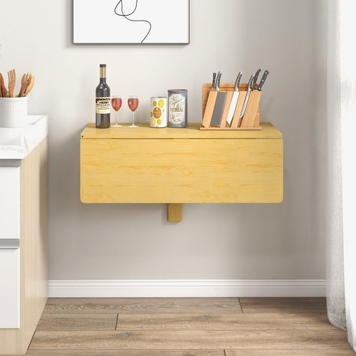Folding wall table 80x60cm - folding,