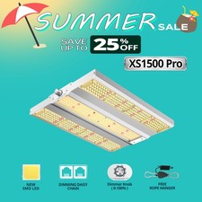 VIPARSPECTRA XS1500 Pro 150W LED Grow Light Full Spectrum Houseplant Lamp IR