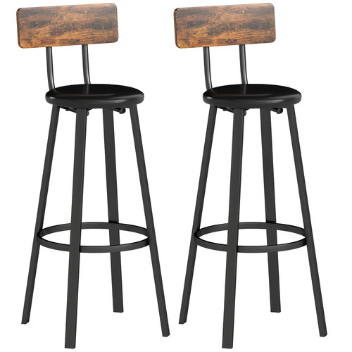 Industrial bar stools - industrial, vintage