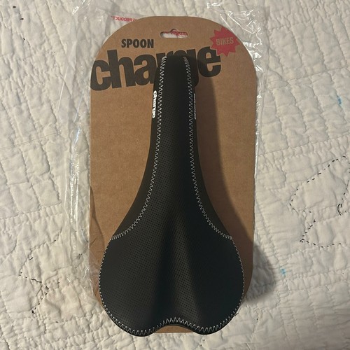 Charge spoon bike saddle black - bike,