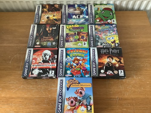 Nintendo gameboy advance lot - gameboy,
