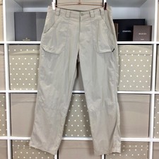 Rohan Walking Trousers Mens Size 36 Beige Crossborder Pockets Hiking Outdoors