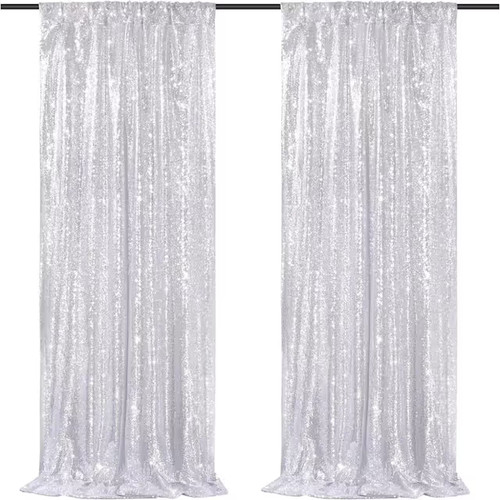 Sequin photo backdrop curtains - sequin,