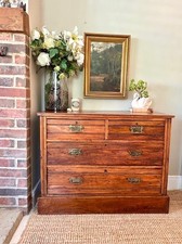 Large Antique Chest Of