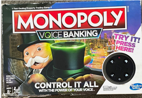 Monopoly voice banking - monopoly,