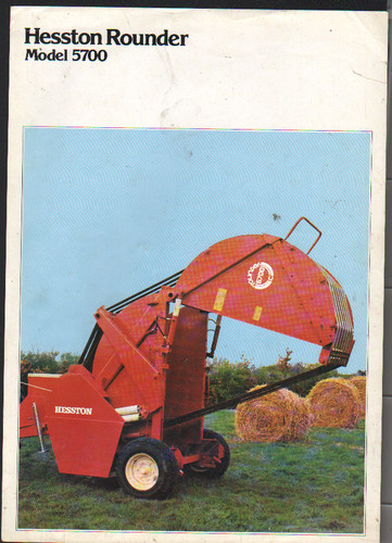 Hesston rounder 5700 round - hesston, "rounder